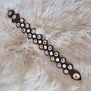 *closet clearout* 2/$20 EUC brown sparkly bracelet